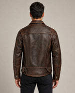 Men’s Adventure Bound Brown Leather Jacket