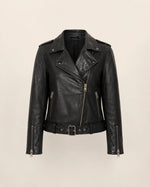 The Royal Bryce Dallas Howard Deep Cover Black Biker Jacket