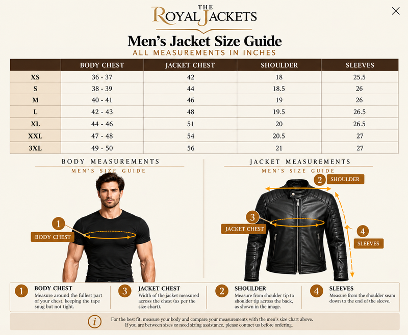 Men's Size Chart