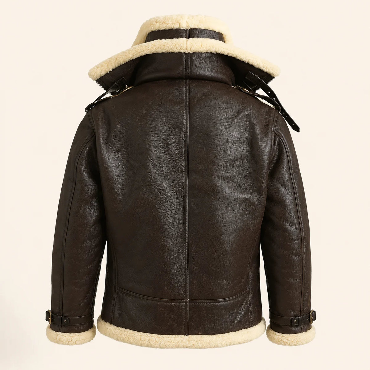 Premium Men’s RAF Aviator Bomber Leather Jacket