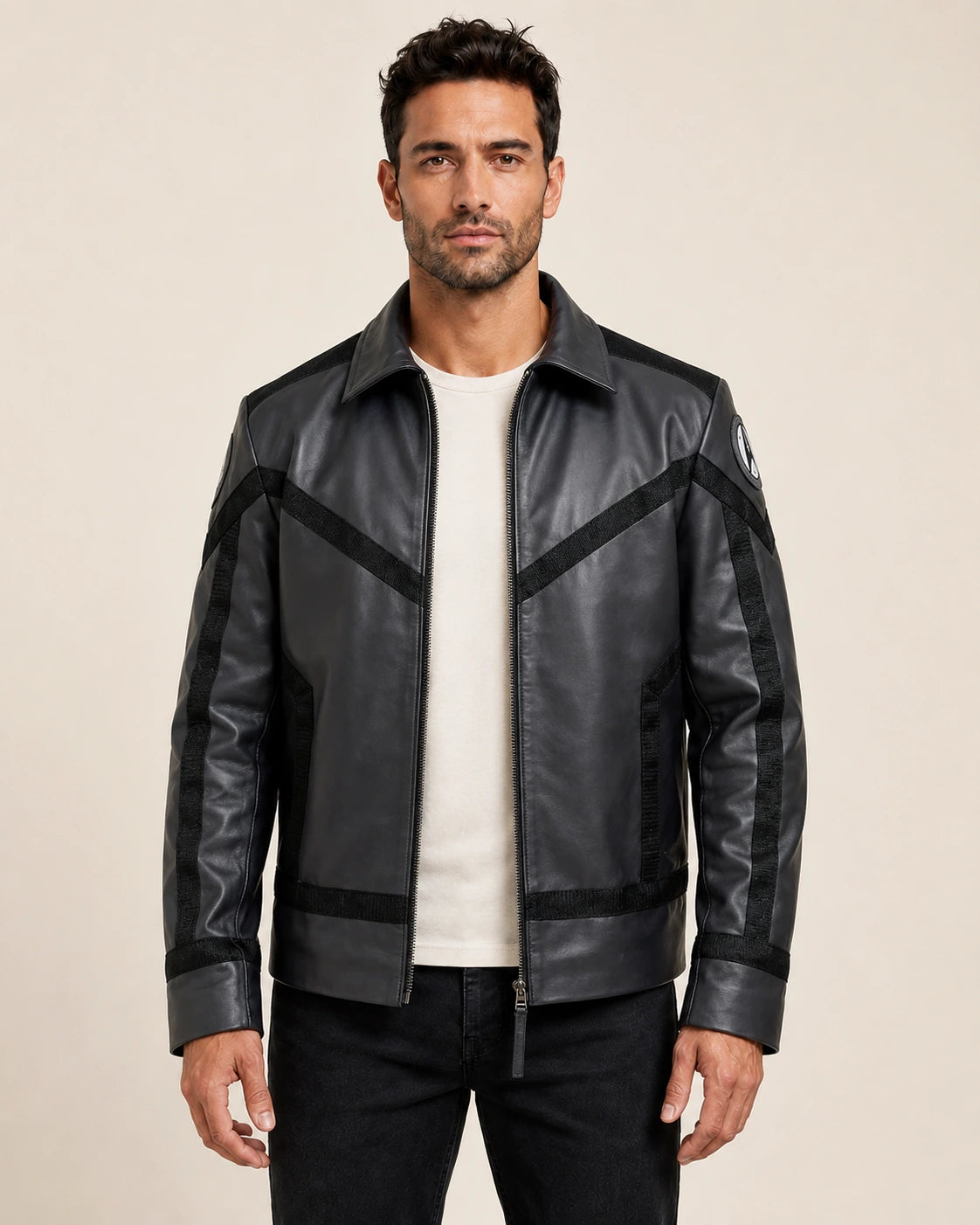 Star Trek Strange New Worlds Captain Pike Men's Leather Jacket