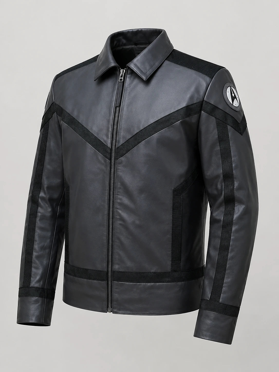 Star Trek Strange New Worlds Captain Pike Men's Leather Jacket